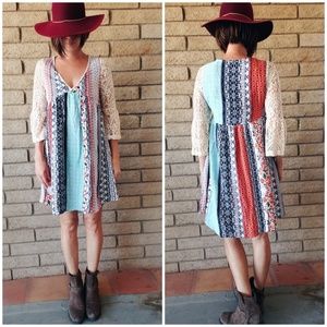 Boho Mini Dress